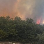 Bir yangın da Eskişehir’de başladı