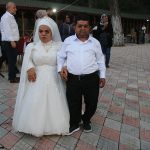 Akondroplazili çift 21 yıl sonra evlilik hayallerini gerçekleştirdi